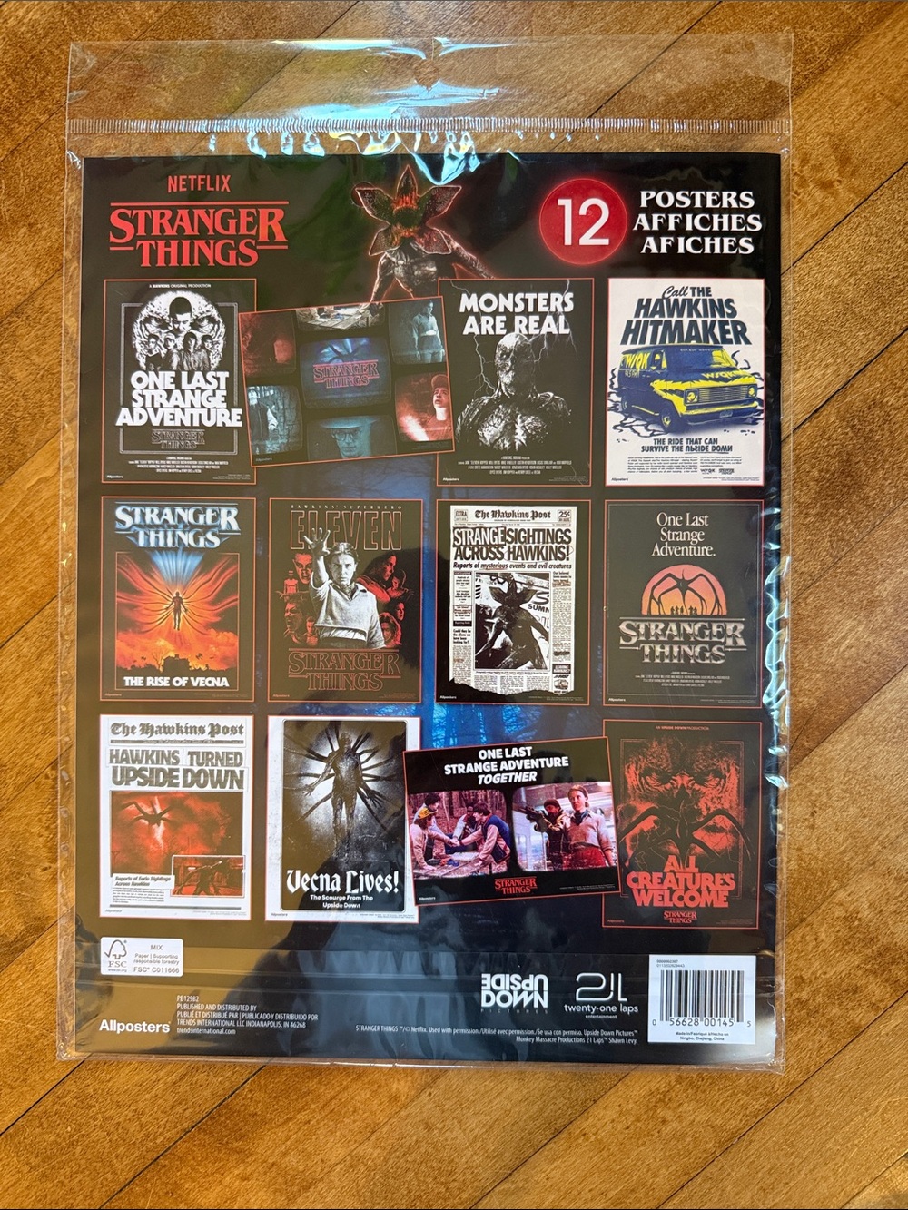 Netflix Stranger Things Poster Set - Picture 2 of 2